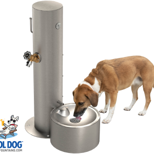 Cool Dog Water Fountain - Dog Bowl w/ Pet Hose