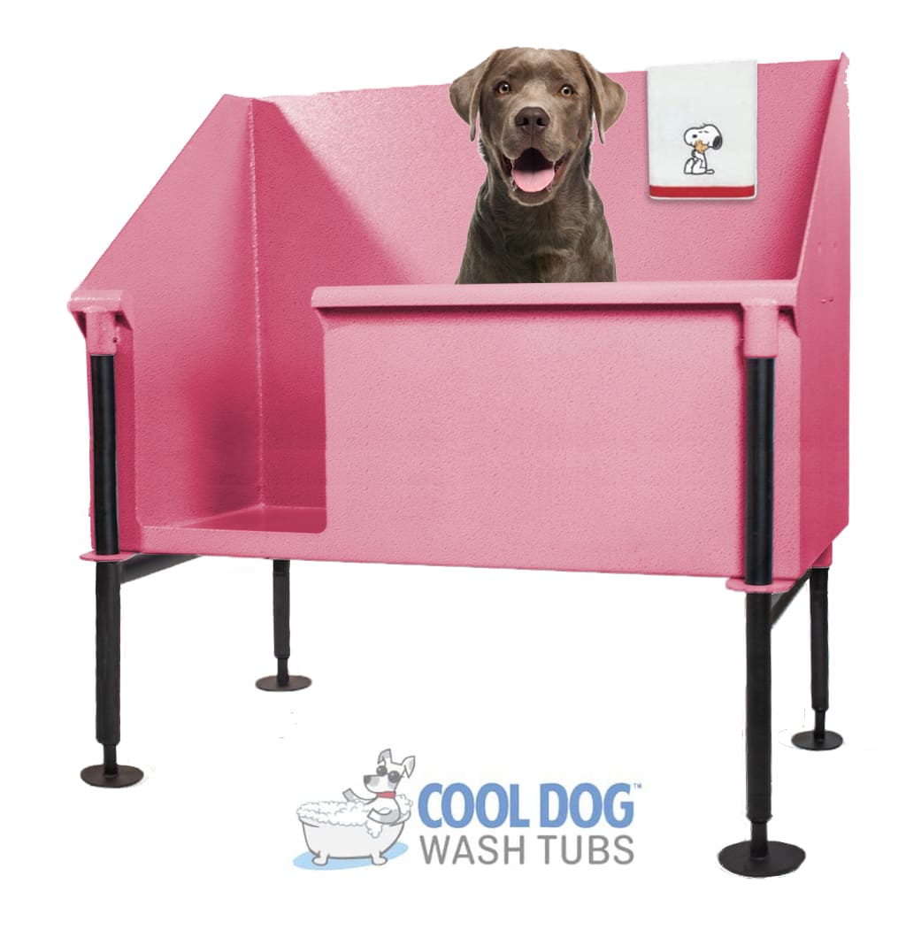 Cool Dog Wash Tub Front Entrance (LSP)