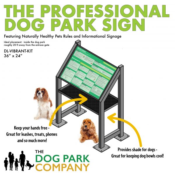 ProfessionalDogParkSign