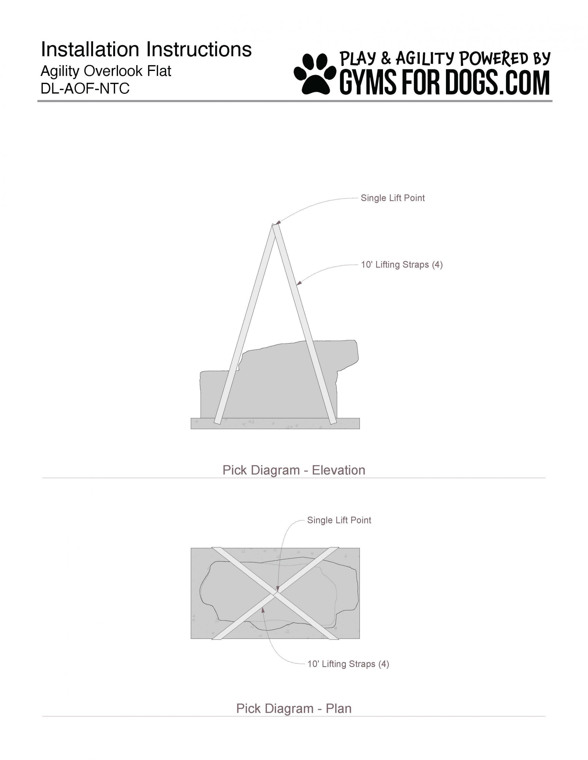 AgilityOverlookFlat Install InteractivePlay GymsForDogs Page 4