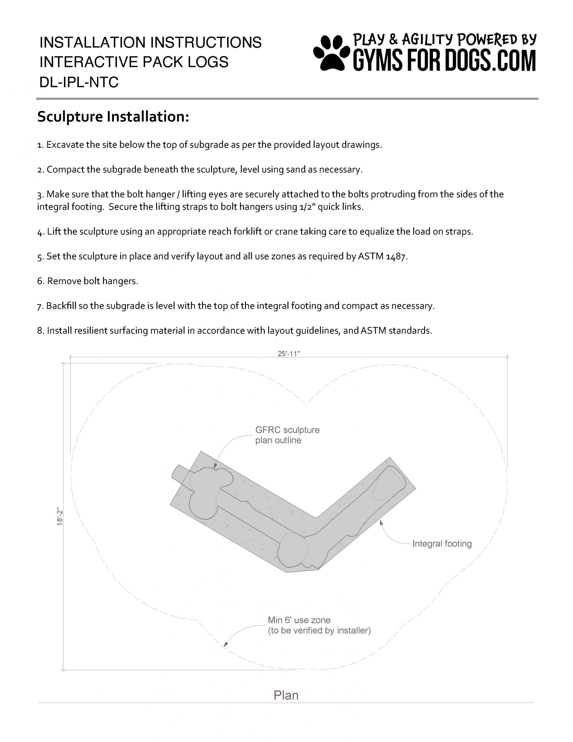 InteractivePackLogs Installation GymsForDogs Page 3